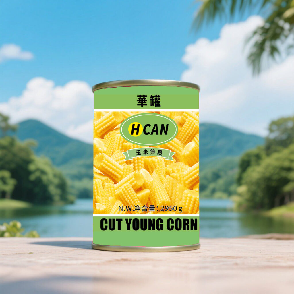 CV14 Canned Baby Corn Cuts 6*2950G